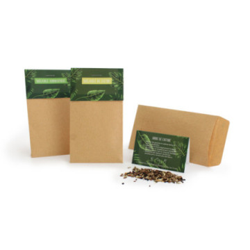 Sachet de graines en papier kraft