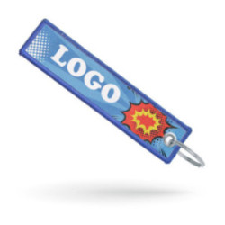 Porte-clés sangle tissée