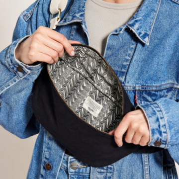 Sac banane en coton bio GOTS Studio by Hindbag®