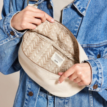 Sac banane en coton bio GOTS Studio by Hindbag®
