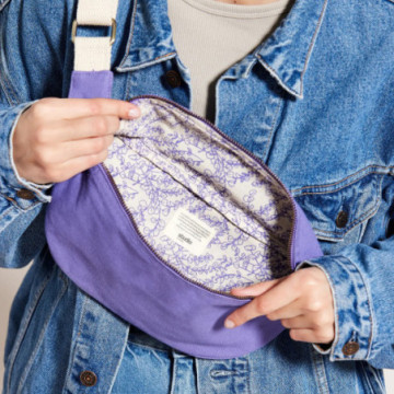 Sac banane en coton bio GOTS Studio by Hindbag®