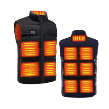 Bodywarmer chauffant