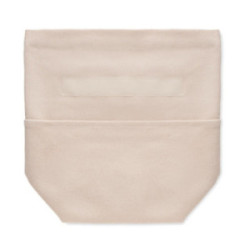 Sac repas isotherme en matières recyclées naturel