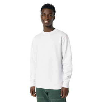 Sweat mixte coton bio blanc Stanley-Stella® Changer 2.0