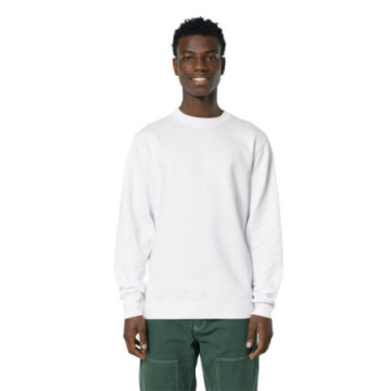 Sweat mixte coton bio blanc Stanley-Stella® Changer 2.0