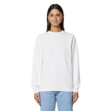 Sweat mixte coton bio blanc Stanley-Stella® Changer 2.0