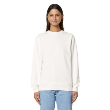 Sweat mixte coton bio blanc Stanley-Stella® Changer 2.0