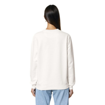 Sweat mixte coton bio blanc Stanley-Stella® Changer 2.0