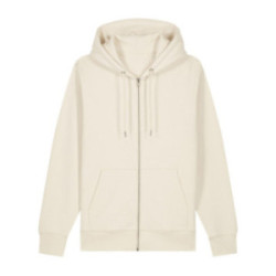Sweat mixte zippé capuche bio blanc Stanley-Stella® Cultivator 2.0