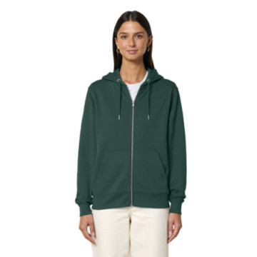 Sweat mixte zippé capuche bio couleur Stanley-Stella® Cultivator 2.0