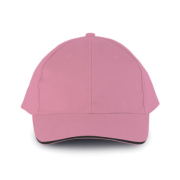 Casquette K-up® 6 pans en coton 260 g/m²