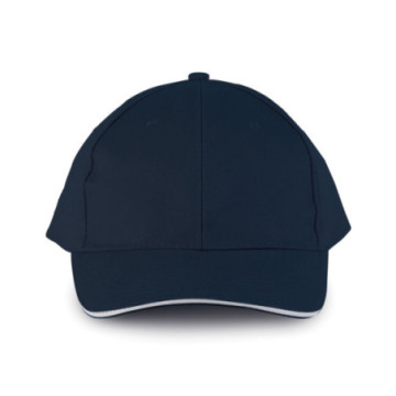 Casquette K-up® 6 pans en coton 260 g/m²