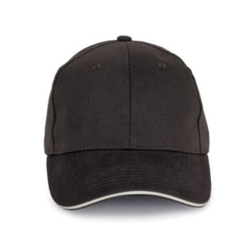 Casquette 6 pans K-up® en coton bio