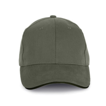 Casquette 6 pans K-up® en coton bio