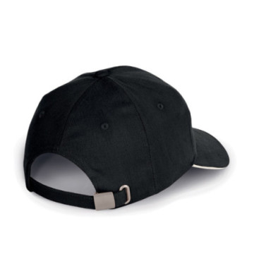 Casquette 6 pans K-up® en coton bio