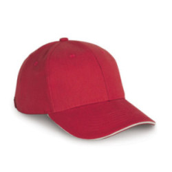 Casquette 6 pans K-up® en coton bio