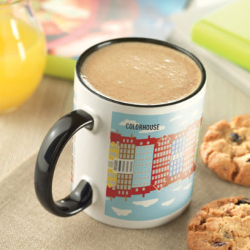 Mug en céramique impression quadri 300 mL