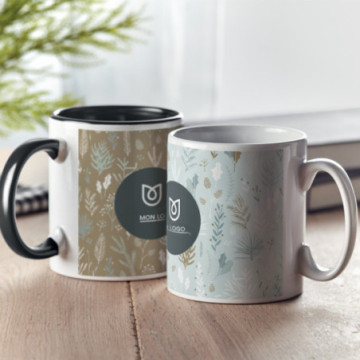 Mug en céramique impression quadri 300 mL