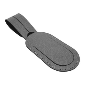 Etiquette bagage Akashi® en cuir recyclé