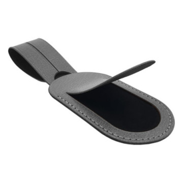 Etiquette bagage Akashi® en cuir recyclé