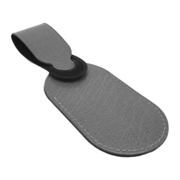 Etiquette bagage Akashi® en cuir recyclé