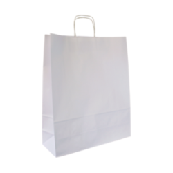 Sac kraft blanc biodégradable 110 g/m² 44 x 15 x 50 cm