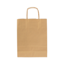 Sac kraft havane biodégradable  100 g/m² 25 x 10 x 32 cm