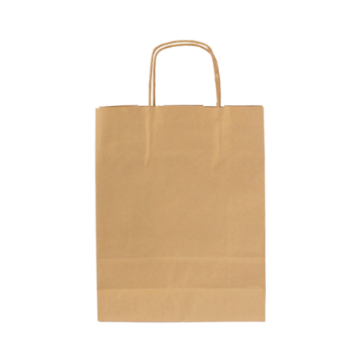 Sac kraft havane biodégradable 100 g 25 x 10 x 32 cm