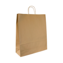 Sac kraft havane biodégradable  110 g/m² 44 x 15 x 50 cm