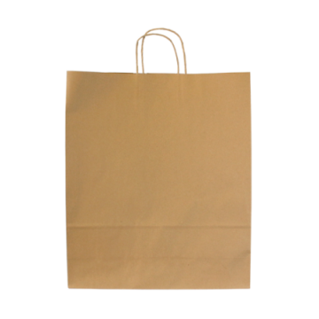 Sac kraft havane biodégradable 100 g 44 x 15 x 50 cm