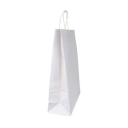 Sac kraft blanc biodégradable  100 g/m² 32 x 12 x 42 cm
