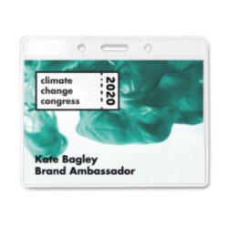 Porte-badge horizontal