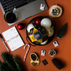 Boule de Noël 11 cm Le Petit Carré Gourmand®