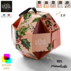 Boule de Noël 17 cm Le Petit Carré Gourmand®