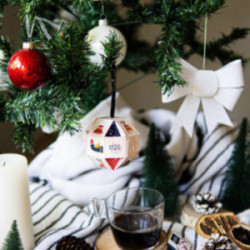 Boule de Noël 8 cm Le Petit Carré Gourmand®