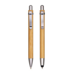 Parure de stylos en bambou