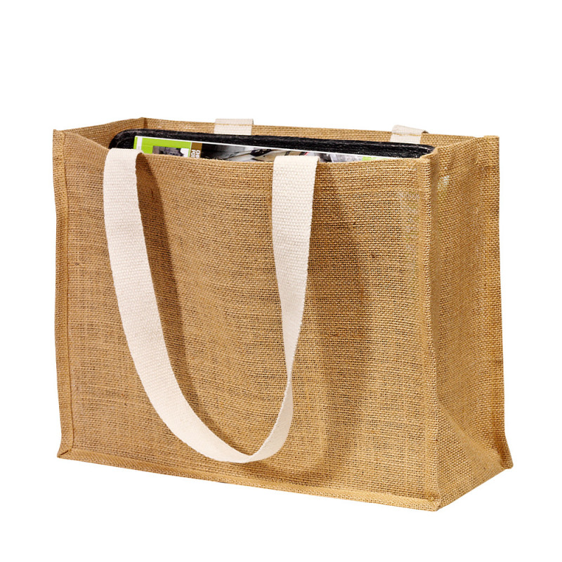 Sac cabas en jute