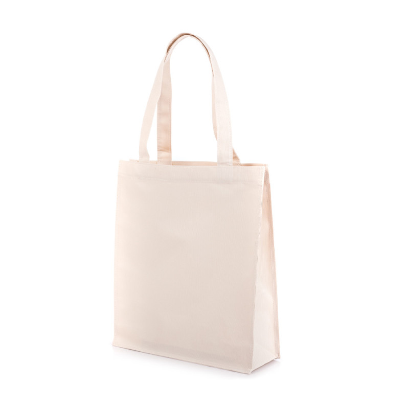 Sac en coton avec soufflets 380 g/m2