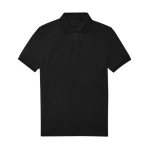 Polo homme B&C® en polyester recyclé RCS et coton