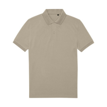 Polo homme B&C® en polyester recyclé RCS et coton