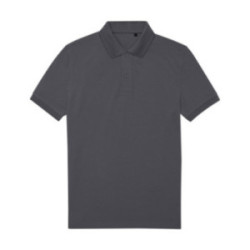 Polo homme B&C® en polyester recyclé RCS et coton