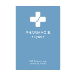 Garde-ordonnances et porte-cartes standard marquage 1 couleur