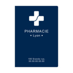 Garde-ordonnances et porte-cartes standard marquage 1 couleur