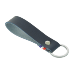 Porte-clés en cuir végétal marquage à chaud