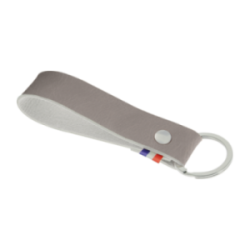 Porte-clés en cuir végétal marquage à chaud