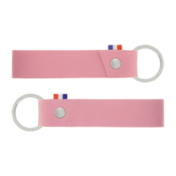 Porte-clés en cuir végétal marquage à chaud