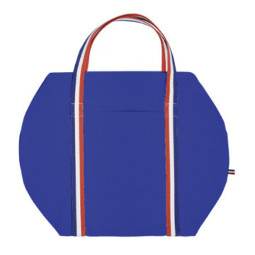 Sac polochon tricolore en coton couleur