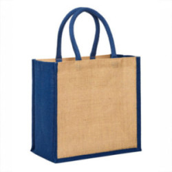 Sac cabas en jute avec soufflets Ubag®