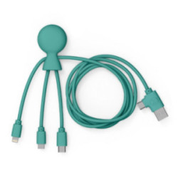 Câble de charge long 12W recyclé Xoopar® marqu. 1 coul Express