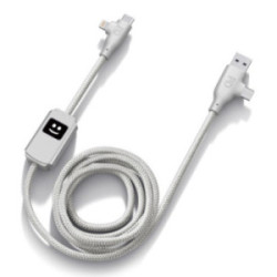 Câble de charge long 100W en aluminium recyclé Xoopar®